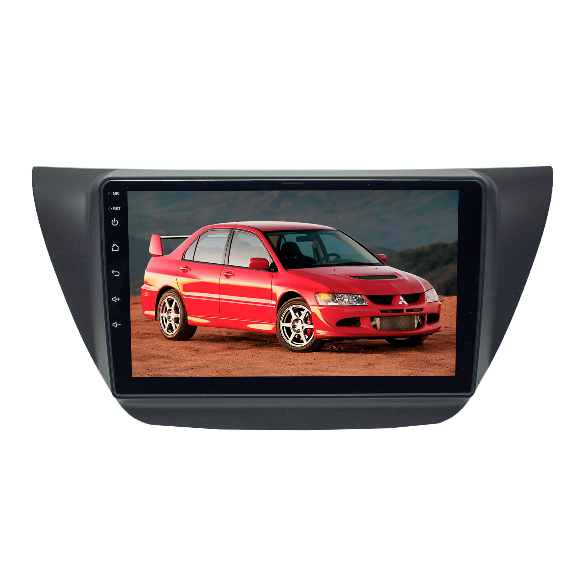 Штатная магнитола 9 дюймов для Mitsubishi Lancer 2002-2010 9 поколение  LeTrun 3345-5433 JAC Android